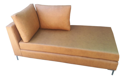 Sillon Divan Premium Placa Soft Talampaya Patas Cromadas