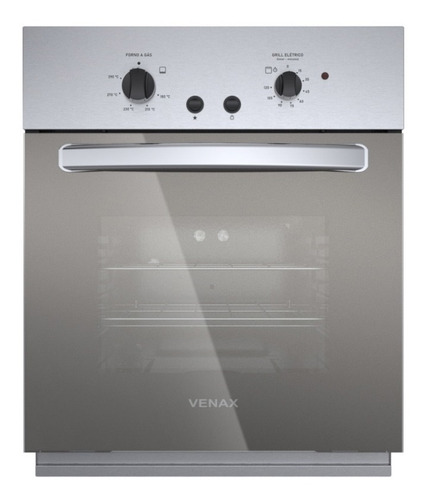 Forno De Embutir A Gas 50l Cristallo Giii Gas Glp Cor Inox 220v