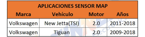 Sensor Map Volkswagen New Jetta (tsi) Tiguan Foto 6