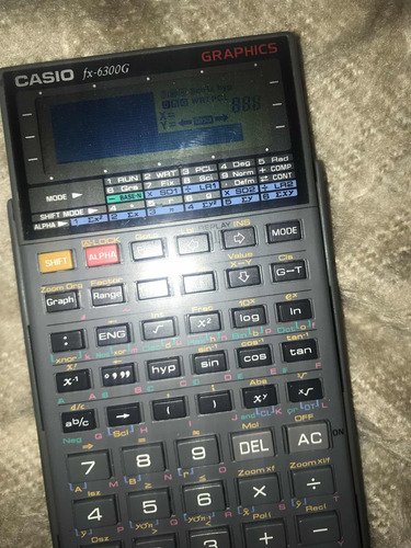 Calculadora Casio Graphics Fx-6300g Sin Envios