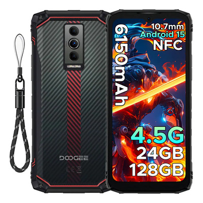 Doogee Blade10 Energy Celulares Android 15 Smartphone Rudo 24GB RAM+128GB ROM Screen 6.56 Dual Sim 90 Hz Unisoc T7250 Octa-core Battery 6150 mah Camera 16mp 8mp Selfie NFC Google Pay Azul | Meses sin interés