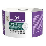 600 Dvd-r Maketech Printable 16x 4.7gb