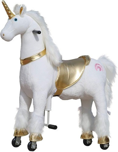 Medallion Unicorn Caballo Montable Bicicleta 5 - 12 Años