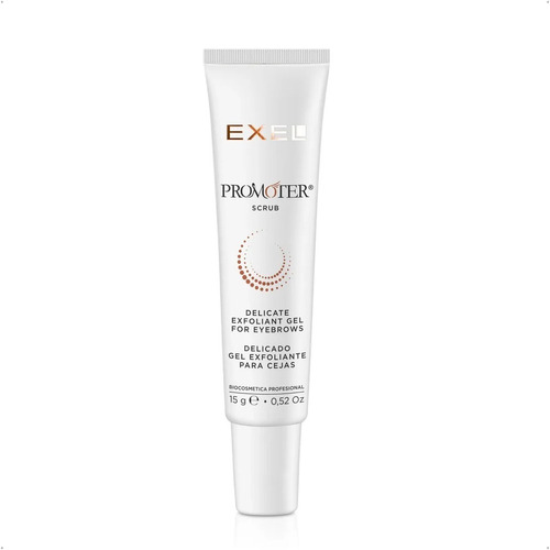 Exel Promoter Scrub Delicado Gel Exfoliante Para Cejas (15g)