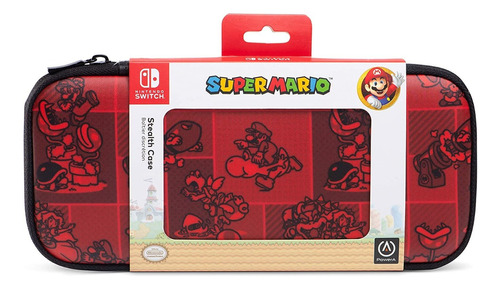 Nintendo Switch Oled Protector Estuche Mario Yoshi Wonder Go