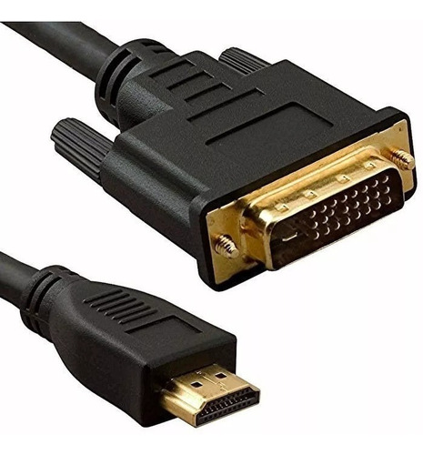 Kit 20 Cabo Dvi 24+1 Para Hdmi Banhado A Ouro 1,5 Metros