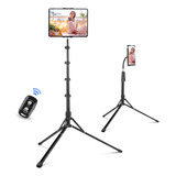 Aureday iPad Stand Floor, 67 TriPod Ajustable Para iPad, So