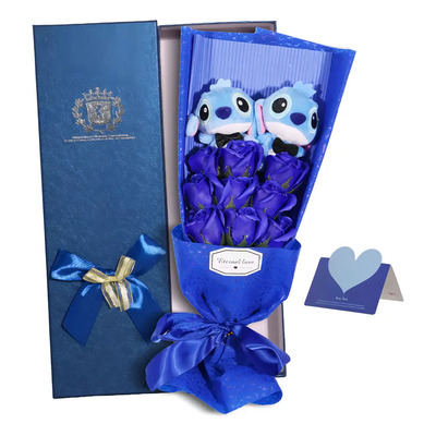 Ramo de Peluches Stitch SWAN COOYU 45cm Azul Felpa Para | MercadoLibre