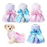 4 Vestidos Para Perros Pequeos Y Medianos, Ropa De Cachorro,