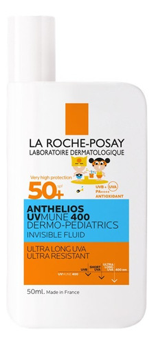 Protector Solar Niños Anthelios Uv Mune 400 Fluid Fps 50