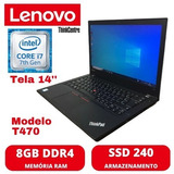 Notebook Lenovo L450 Core I5 5ª Geração 8gb Ddr3 Ssd 240gb