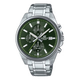 Reloj Casio Efv-610d-3cvcr Edifice Cronógrafo Estándar-verde