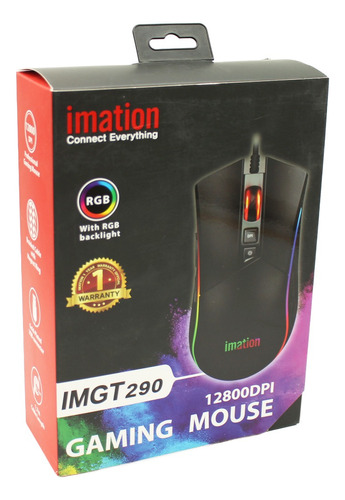 Imation Mouse Imgt290 12800 Dpi Pack Retail /09-imgt290-128