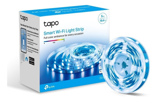 Tp-link Tira Luz Led Rgb 5mts Tapo L900-5 Google Alexa Wifi