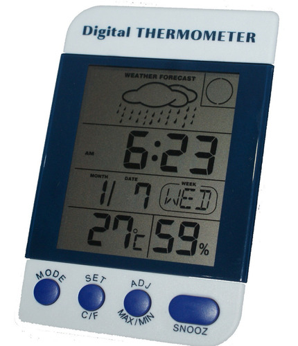 Termohigrómetro Digital Kex Con Certificado De Calibracion 