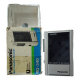 Panasonic Mini Cassette Recorrer Walkman Rq-340 Japan 1980's