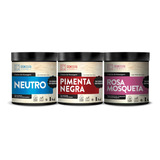Kit Neutro+pimenta Negra+rosa Mosqueta Cosmeceuta