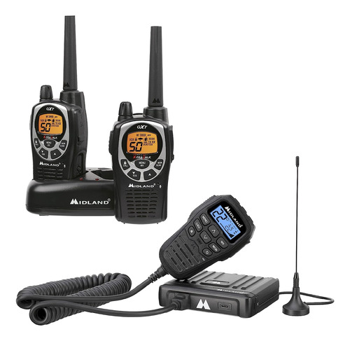 Midland Gxt1000vp4 + Mxt275 Bundle De Radio Bidireccional-pe