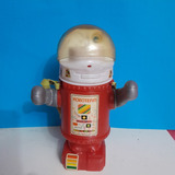 Robot Cantimplora Plástico Vintage