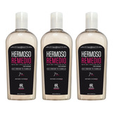 3 Shampoo Anticaida Crecimiento Reparador Frizz Mujer 7 En 1