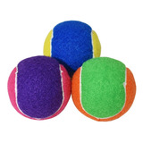 Propets 3 Pack De Pelota Afelpada Con Silbato Para Perro Color Azul, Morado, Naranja