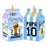 Kit Imprimible Día Del Padre Argentina Cajitas Milk Box