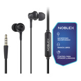 Auriculares In Ear Noblex Hp05bp Con Cable Micrófono