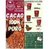 Cacao Puro Sin Endulzantes