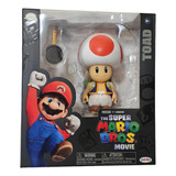 Figura Toad From Super Mario Bros The Movie 10cm. Articulado