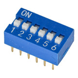 2u Dip Switch 6 Posiciones Llaves Interruptores Arduino Htec