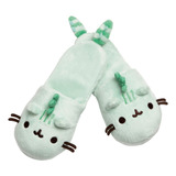 Gund Pusheenosaurus Pusheen - Pantuflas De Felpa Dino, Color