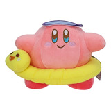 Swimming Circle Kirby Boneca Pelúcia Brinquedo Presente 13cm