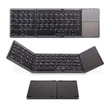 Teclado Universal Bluetooth Táctil Plegable Android Windows