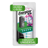 Cargador De Pilas Universal  Aa Aaa C D 9v Energizer