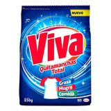 Vivá Quitamanchas Total Detergente En Polvo Poder Dual Con Clorox 850gr