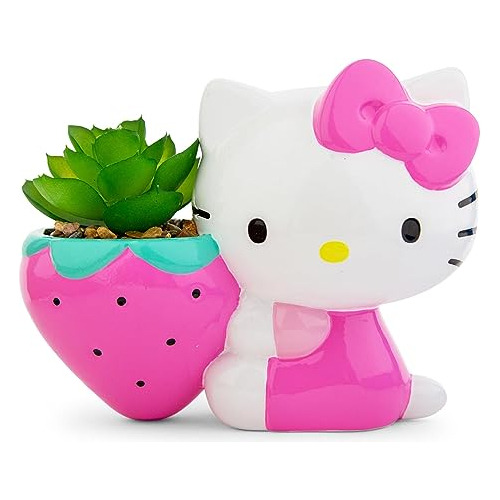 Toynk Sanrio  Kitty Maceta De Cerámica De 5 Pulgadas S...