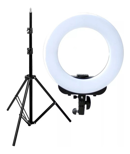 Set Aro Luz Led Studio 30cm, + Tripode Y Regulador Oferta Ya