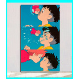 Cuadro Decorativo Ponyo 29x50cm Anime 2008 Secreto De Sirena