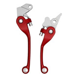 Set Palancas Rebatibles Honda Crf230 04/2019 Rojo Wirtz