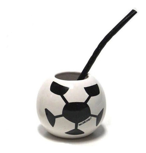 Acabajo Deco Mate Burbuja Pelota Futbol + Bombilla