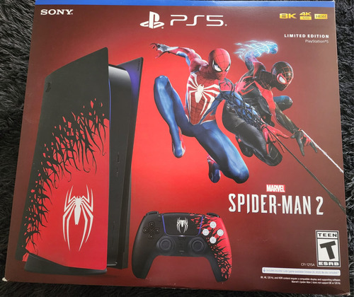 Playstation 5 Spiderman 2 Consola