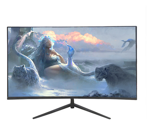 Monitor Curvo Para Juegos De 27 K 165 Hz Sin Marco Hdr Hdmi