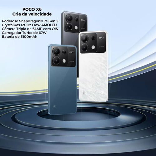 Xiaomi Pocophone Poco X6 5g Dual Sim 256 Gb  8 Gb Ram