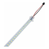 Pack 10 Barras Led 24v 1m 18w 144led Impermeable Blanco Frío