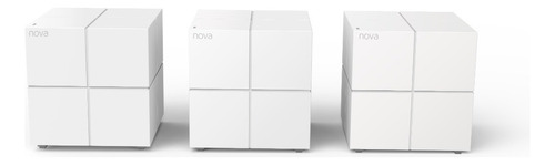 Tenda Nova Wifi Mesh System Mw6 - Router Wifi De Malla Ac1200, Hasta 867 Mbps En 5 Ghz, Cubre Hasta 6000 Pies, Red De Malla De Doble Banda Gigabit Para 90 Dispositivos, Funciona Con Alexa, 3-pack