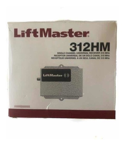 Receptor Liftmaster/merik Coaxial Frecuencia 315 Mhz 312hm