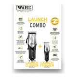 Combo Wahl Launch Clipper E Acabamento Sem Fio