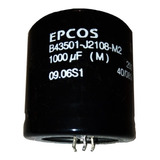 Pack 2 Capacitor Electrolitico Epcos 1000uf 200v