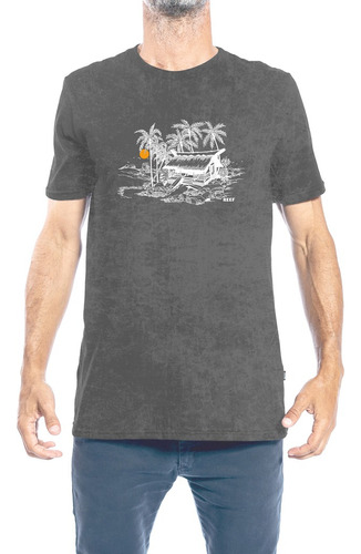 Remera Reef Monochrome Tee Hombre