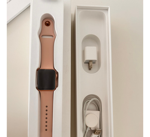 Reloj Apple Watch Series 3 - 38 Mm Oro Rosa Gps Usado